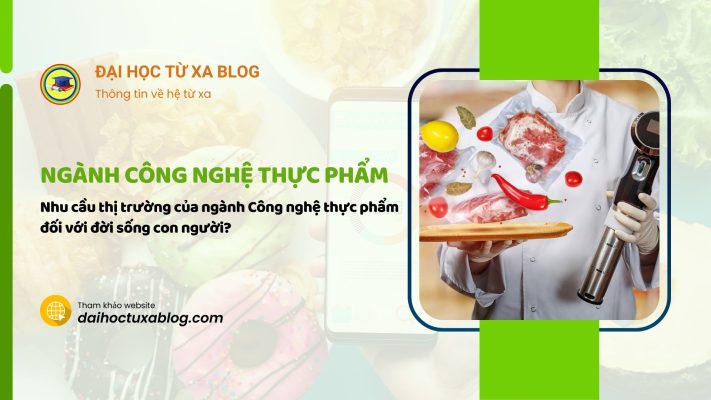 Nhu cầu thị trường của ngành Công nghệ thực phẩm