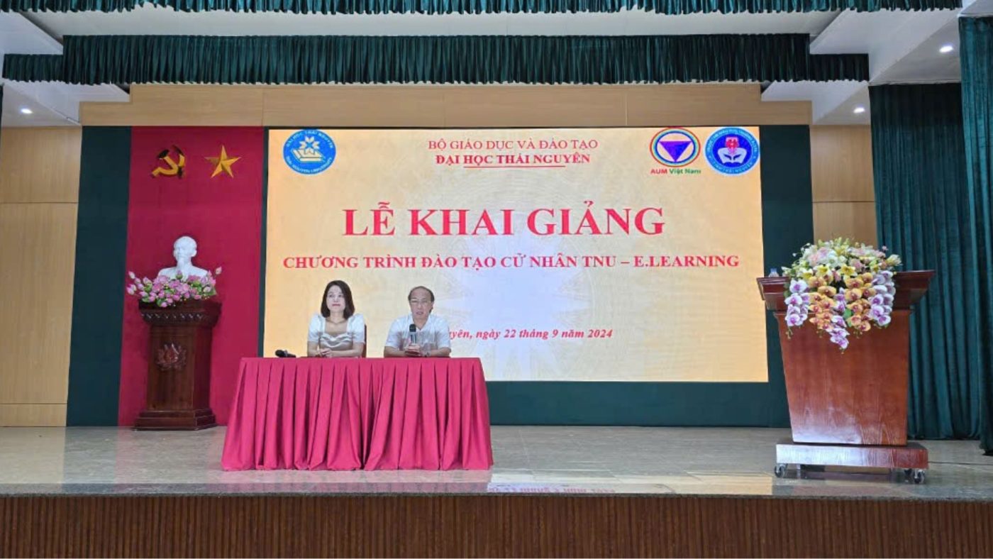 Lễ Khai Giảng Chương Trình Đào Tạo Từ Xa Đại Học Thái Nguyên