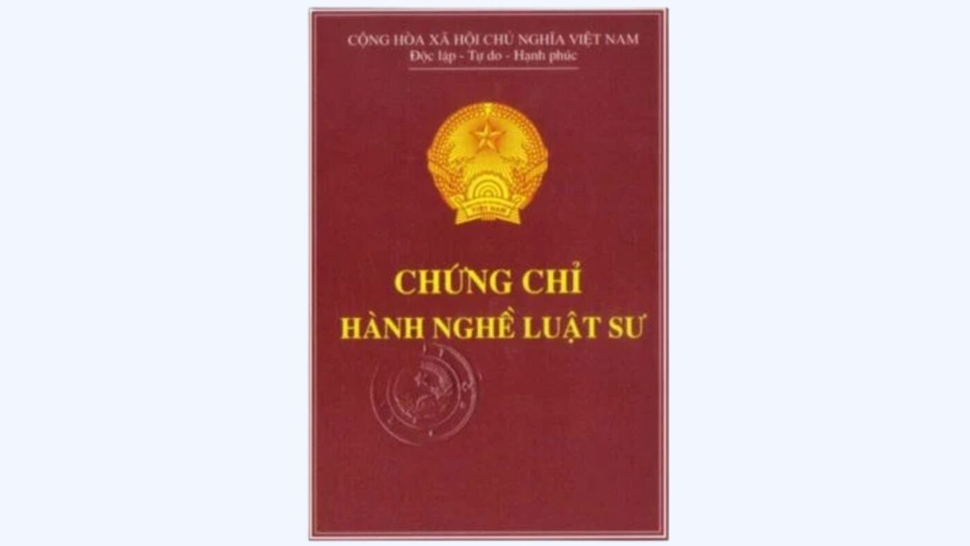 Chứng chỉ ngành luật