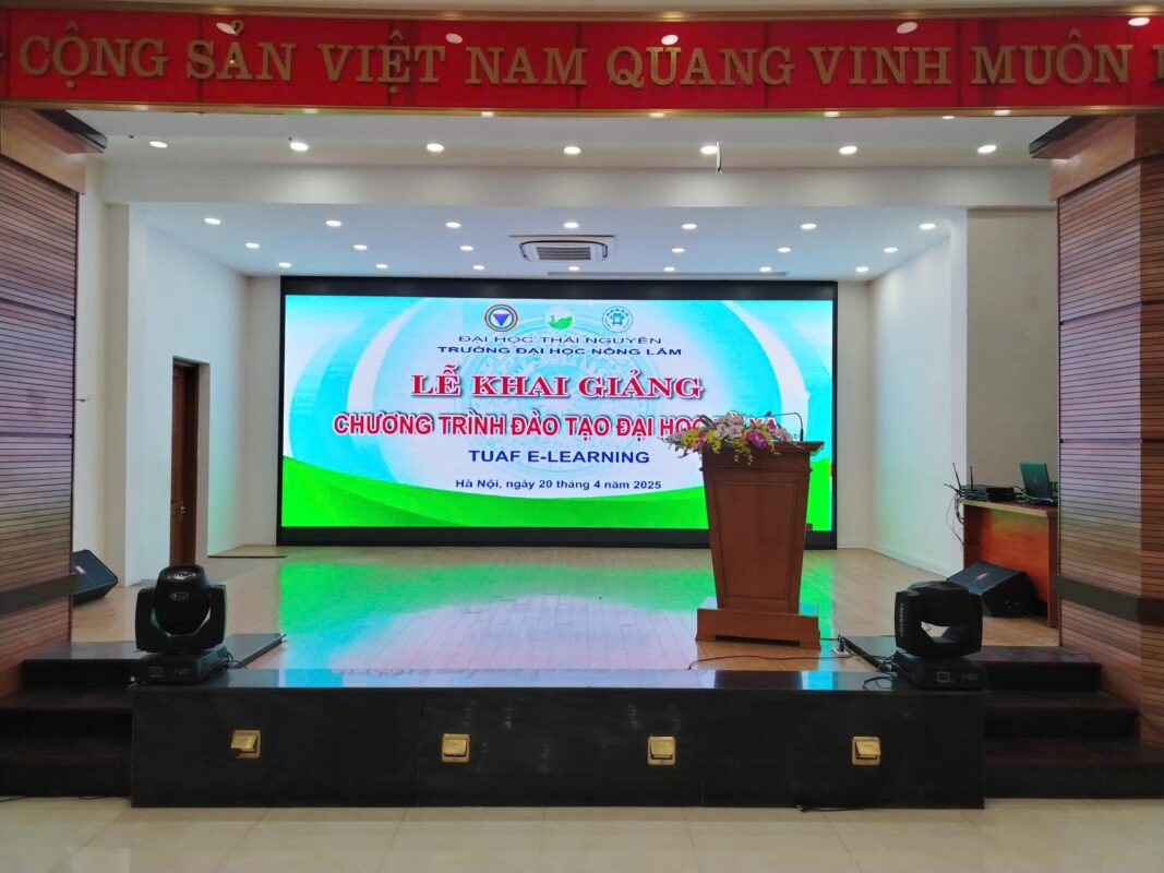 Không khí trước buổi lễ