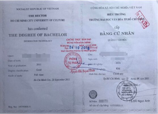 Yêu cầu hồ sơ trường Đại Học Lao Động - Xã Hội