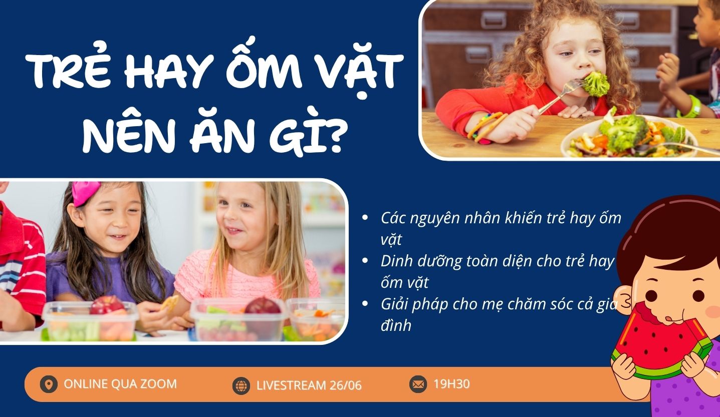 Trẻ hay ốm vặt nên bổ sung gì để tăng cường sức đề kháng?