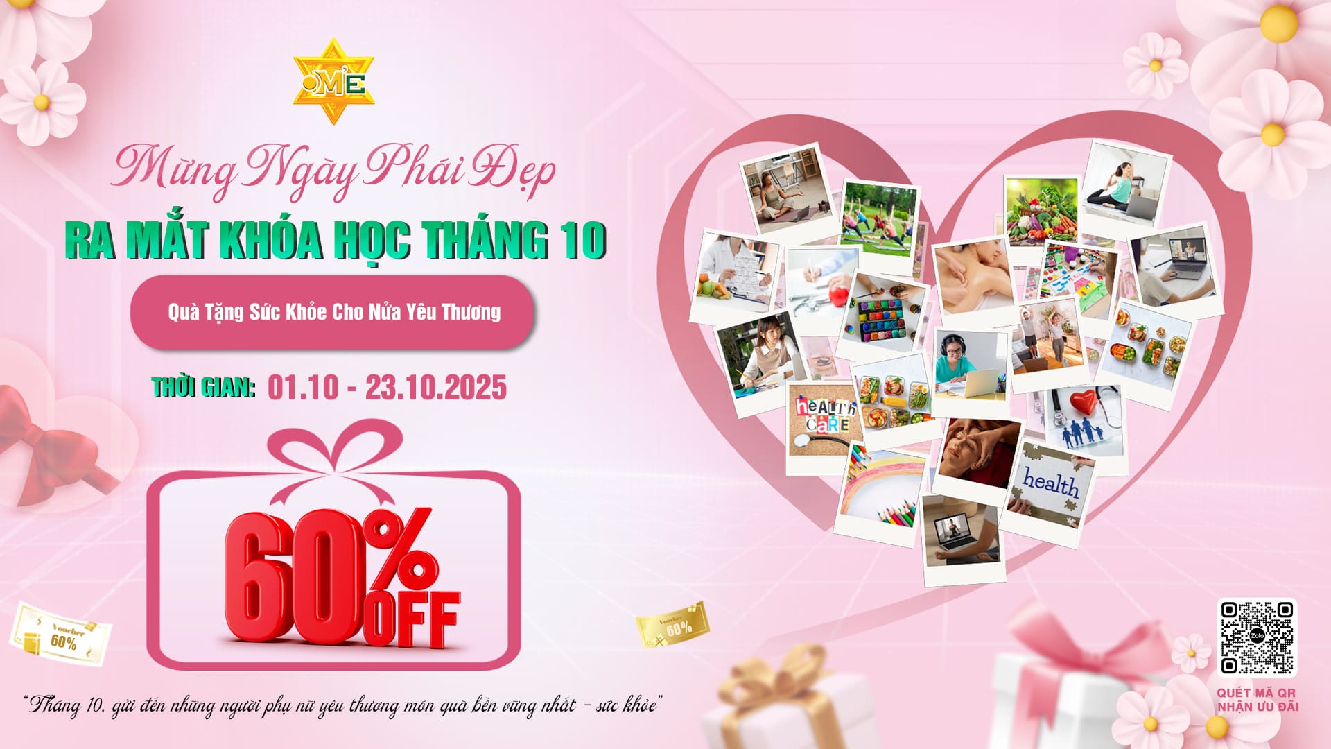 SỰ KIỆN RA MẮT KHÓA HỌC THÁNG 10 – QUÀ TẶNG SỨC KHỎE CHO NỬA YÊU THƯƠNG