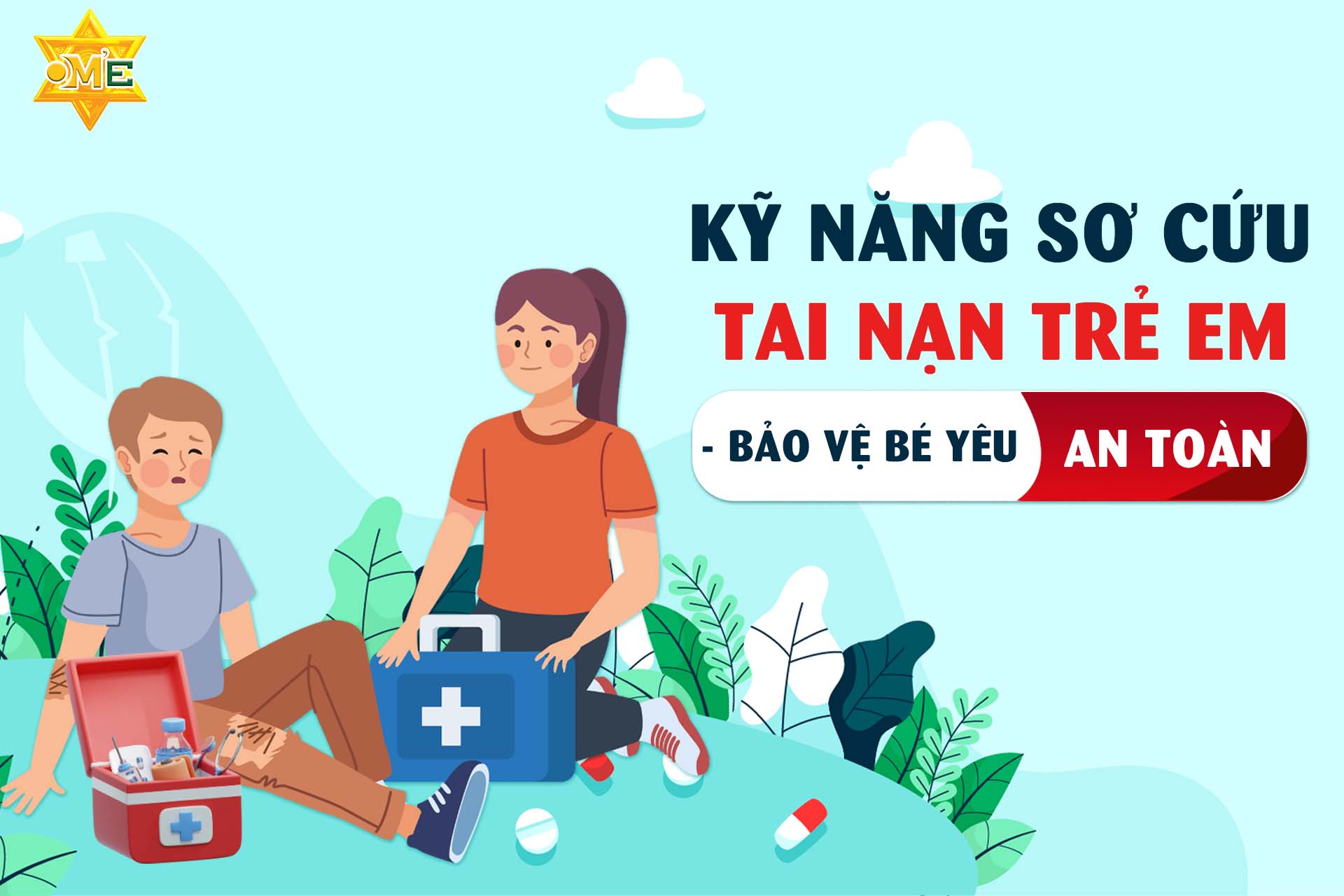 Các cách sơ cứu cho trẻ em khi gặp tai nạn tại nhà